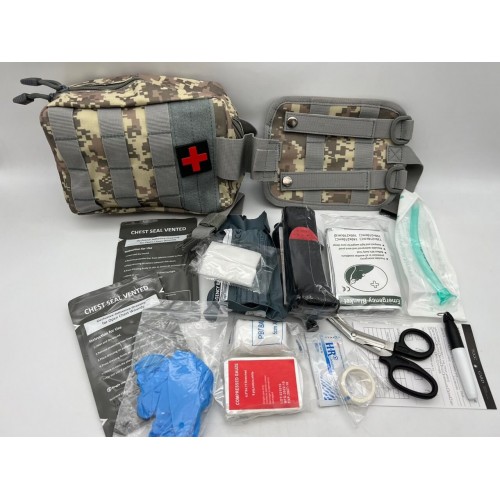 Номер 1. АРМЕЙСКАЯ АПТЕЧКА первой помощи ‼️УКОМПЛЕКТОВАННАЯ / универсальная медицинская аптечка. Отрывная в Севастополе