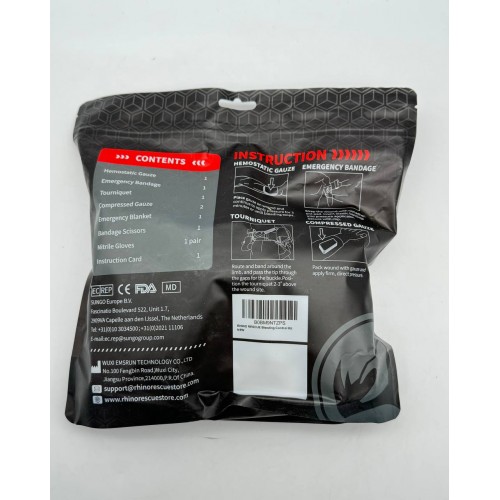 Комплект для остановки кровотечений «Bleeding Control Kit» Rhino Rescue в Севастополе