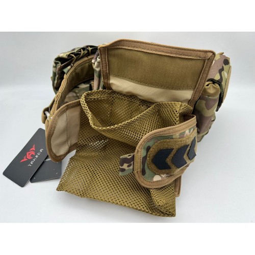 Пояс разгрузочный YAKEDA тактический с подсумками в Севастополе