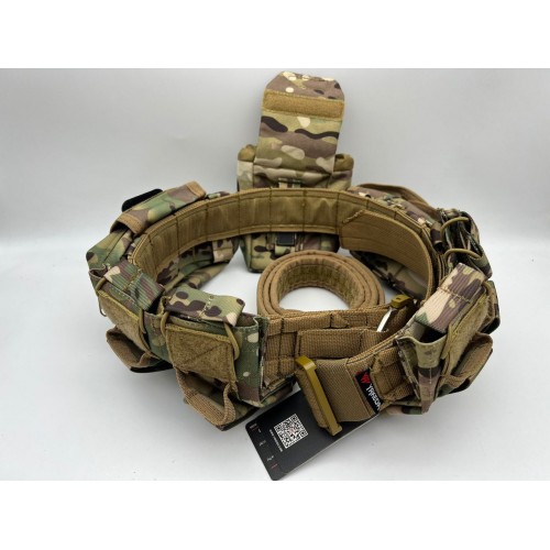 Пояс разгрузочный YAKEDA тактический с подсумками в Севастополе